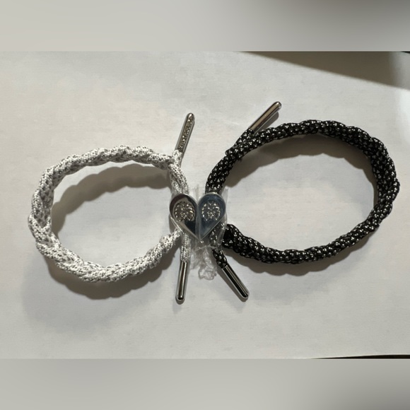 RASTACLAT CHROMATES couples bracelets-black and white - Picture 7 of 7